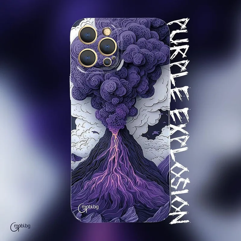 Purple Explosion — Phone Case Collections