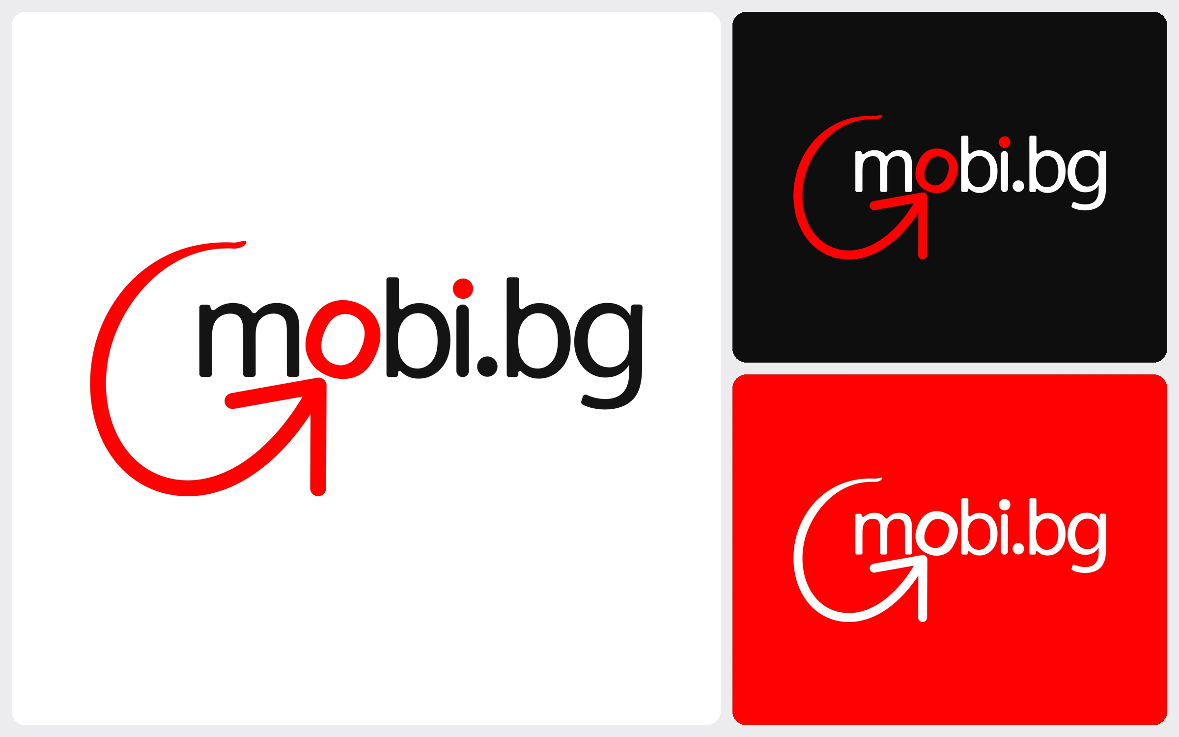 Основно лого и цветни версии — gmobi.bg